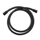 Шланг для душа, Gessi, Technical Accessories, Сromalux, длина шланга, мм-1500, материал-армированный нейлон, с коническим соединением, стандарт подвода воды-1/2", цвет-Black XL арт-01637.299 — фото 1, Душевые шланги