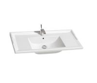 Товар: Умывальник CeramaLux арт-840-100 - фото 2 Умывальник CeramaLux арт-840-100 — фото 2, Раковины встраиваемые сверху