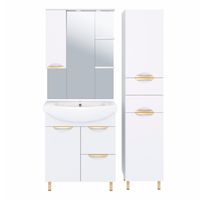 Товар: Зеркальный шкаф ELEGANSE 75 /золото/левый/ AQUA DE MARCO 1075GELE/L - фото 3 Зеркальный шкаф ELEGANSE 75 /золото/левый/ AQUA DE MARCO 1075GELE/L — фото 3, Зеркальные шкафы в ванную