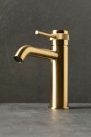 Смеситель для раковины Allen Brau Priority 5.31A01-GB золото — фото 7, Смесители для раковины