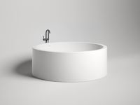 Ванна отдельностоящая ISOLA 200x200 покраска по RAL полностью 101111GF — фото 1, Ванны