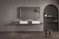 Раковина накладная ABBER Stein AS2634 белая матовая — фото 2, Раковины накладные