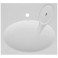 Раковина подвесная Azario Estet 600х545х80, белый арт-CS00082259 — фото 6, Раковины подвесные