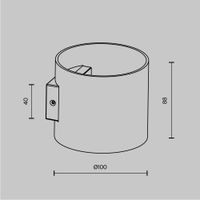 Товар: Настенный светильник (бра) Technical C066WL-01W - фото 5 Настенный светильник (бра) Technical C066WL-01W — фото 5, Бра