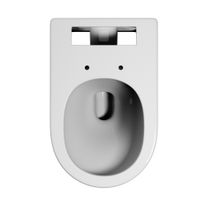 Товар: Унитаз ABBER Bequem AC1126P подвесной белый с импульсным смывом - фото 9 Унитаз ABBER Bequem AC1126P подвесной белый с импульсным смывом — фото 9, Подвесные унитазы