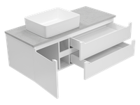Тумба под раковину арт-CAR-01120-011П2Я — фото 5, Тумбы под раковину