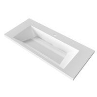 Раковина "БЛИСС-100 см" белая глянец 10.R01.100.000 — фото 1, Раковины