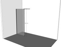 Душевая перегородка Allen Brau Infinity 1 100 3.21017.60 медь браш — фото 6, Душевые перегородки