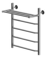 Полотенцесушитель водяной Aquanet Fiona с полкой 600x400, хром 00266739 — фото 2, Водяные полотенцесушители