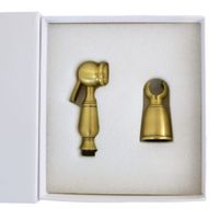 LAURA Гигиенический душ.набор, лейка/держатель/шланг латунь, бронза арт-32316 — фото 13, Гигиенические души