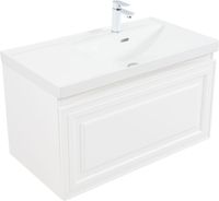 Тумба под раковину Aquanet Агата 90 белый сатин арт-00345482 — фото 6, Тумбы под раковину