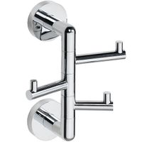 Вешалка с 3 крючками, поворотная OBLA 165206072 — фото 1, Крючки для полотенец