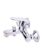 OneLife смеситель для ванны/душа однорычажный полимерный, хром арт-P07-100cr — фото 3, Смеситель для ванны