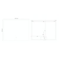 Товар: Зеркало PRAGMA-норма BLACK (1000*800*45) LED с сенсорным выключателем и подогревом 18100802 - фото 3 Зеркало PRAGMA-норма BLACK (1000*800*45) LED с сенсорным выключателем и подогревом 18100802 — фото 3, Зеркала в ванную комнату