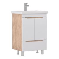 Тумба под раковину VIGO Grani 60 напольная дуб золотой арт-284 дуб золотой — фото 6, Тумбы под раковину