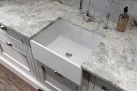 Раковина HALLEY Nano Concrete 53 Х 39,5 2.02.012.44.4 — фото 1, Раковины встраиваемые снизу