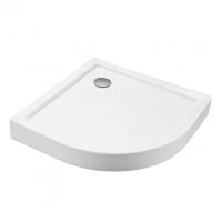 ПАЛЕРМО Поддон акриловый четверть круга 90Х90 белый (сифон, регулируемые ножки) 1WH302478 — фото 8, Акриловые душевые поддоны