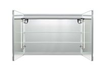 Шкаф зеркало для ванной с подсветкой Aquatek , прямоугольное, сенсорное управление, 1000*700*133 арт-AQ7104-MLC — фото 3, Зеркальные шкафы в ванную