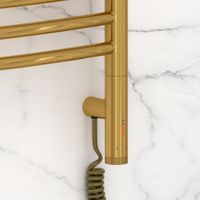 Товар: Полотенцесушитель электрический Сунержа Богема 3.1 выгнутая 800х400 МЭМ правый Золото 03-6003-8040 - фото 2 Полотенцесушитель электрический Сунержа Богема 3.1 выгнутая 800х400 МЭМ правый Золото 03-6003-8040 — фото 2, Электрические полотенцесушители