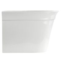 MONACO Унитаз напольный, безободковый, белая керамика 32065 — фото 2, Приставные унитазы