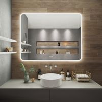 Зеркало с LED-подсветкой AMAZON (120*80) /AQUA DE MARCO Amz120/80 — фото 1, Зеркала в ванную комнату