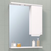 Зеркальный шкаф VIKTORIA 55 /правый/ AQUA DE MARCO 1055CVIC/R — фото 1, Зеркальные шкафы в ванную