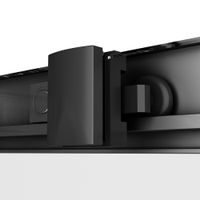 Gem душевое огражд прямоугольн.,раздвиж.двери 120x80 черный мат.,стекло прозрачн арт-W90G-403-120280-BT — фото 3, Прямоугольные душевые уголки