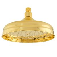 Товар: ROMA Верхний душ, d-200 mm., антикальций, золото арт-29824 - фото 1 ROMA Верхний душ, d-200 mm., антикальций, золото арт-29824 — фото 1, Верхние души