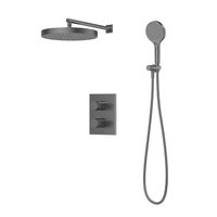 Товар: Душевая система IDDIS Duna с тропическим и ручным душем, с термостатом, графит матовый (DUNGM0Ti67) - фото 1 Душевая система IDDIS Duna с тропическим и ручным душем, с термостатом, графит матовый (DUNGM0Ti67) — фото 1, Встраиваемые душевые комплекты