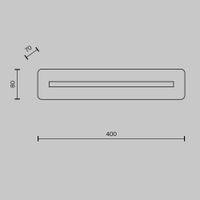 Настенный светильник (бра) Maytoni MOD366WL-L9BS3K — фото 14, Бра