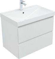 Тумба под раковину Aquanet Альтера 70 белый матовый 00337155 — фото 8, Тумбы под раковину