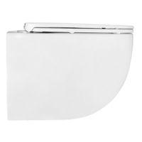 Унитаз подвесной Azario TERSO 495x360x370 безободковый, слив "Скрытое Торнадо" с быстросъемным сиденьем "Микролифт" арт-AZ-092E-UQ3 — фото 11, Подвесные унитазы