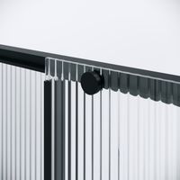 Товар: Дверь в нишу Niagara Nova NG-84-L11FHB (110х195) черный матовый,раздвижная влево,стекло рифленое,1 место - фото 9 Дверь в нишу Niagara Nova NG-84-L11FHB (110х195) черный матовый,раздвижная влево,стекло рифленое,1 место — фото 9, Раздвижные душевые двери