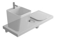 Товар: Модуль HATRIA G-FULL YXJW01 подвесной унитаз и раковина цвет белый - фото 1 Модуль HATRIA G-FULL YXJW01 подвесной унитаз и раковина цвет белый — фото 1, Раковины подвесные