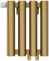 Отопительный радиатор Сунержа Кумир-0 EU50 левый 300х260 4 секции Состаренная латунь арт-051-0350-3004 — фото 6, Радиаторы отопления