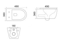 Сет AZARIO инсталляция + унитаз GENO с быстросъемным сиденьем микролифт арт-AZ-8010-1000+AZ-2196D — фото 6, Комплекты унитаз + инсталляция