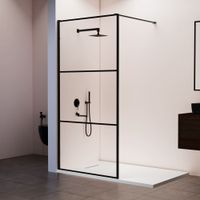 Душевая перегородка RGW WA-09B 1200, профиль черный, арт-06100912-14 — фото 2, Душевые перегородки