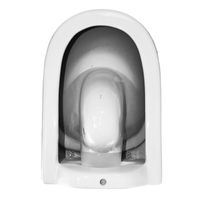 Унитаз подвесной Azario UNO 365х485х365 безободковый, в комплекте с быстросъемным сиденьем микролифт арт-AZ-2380 — фото 14, Подвесные унитазы