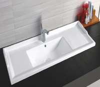 Умывальник CeramaLux 840-120 — фото 1, Раковины встраиваемые сверху