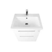 Тумба под раковину VIANT МАРСЕЛЬ 60 подвесная белый арт-VMAR60CO-T2Y — фото 4, Тумбы под раковину