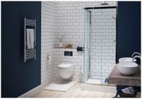 Душевой уголок Aquanet Delta Cube NPE1142 90x90, прозрачное стекло 00183212 — фото 7, Душевые уголки