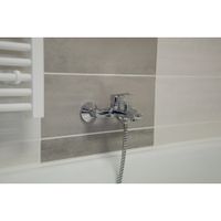 Смеситель Colorado для ванной с душевым комплектом, держатель подвижный, арт-CO154.5/2 — фото 1, Смеситель для ванны