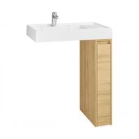 Фасад для тумбы ЛОНДРИ 20, 1шт., дуб сантана 1A275001LH0C0 — фото 1, Тумбы под раковину