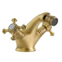 PRESTIGE См-ль д/биде, донный клапан "click-clack", бронза арт-31603 — фото 2, Смесители для биде