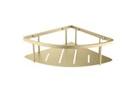 угловая полка, шлиф. золото арт-AQ4926BG — фото 2, Полки для ванной и душа