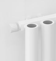 Отопительный радиатор Сунержа Кумир-0 EU50 левый 300х330 5 секций Матовый белый арт-30-0350-3005 — фото 1, Радиаторы отопления