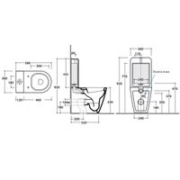 Товар: Унитаз GLOBO FORTY3 напольный моноблок цвет белый FO003BI - фото 3 Унитаз GLOBO FORTY3 напольный моноблок цвет белый FO003BI — фото 3, Напольные унитазы