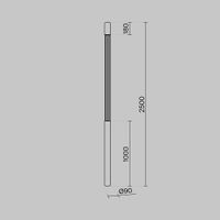 Садово-парковый светильник Outdoor O427FL-L30GF3K — фото 3, Уличное освещение