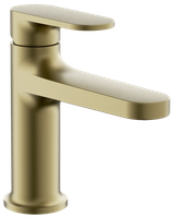 Смеситель для раковины BELZ , брашированное золото арт-B10713-5 — фото 1, Смесители для раковины