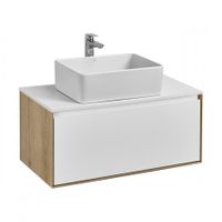 Столешница ЛИБЕРТИ 90, белый глянец 1A279703LY010 — фото 4, Столешницы под раковину